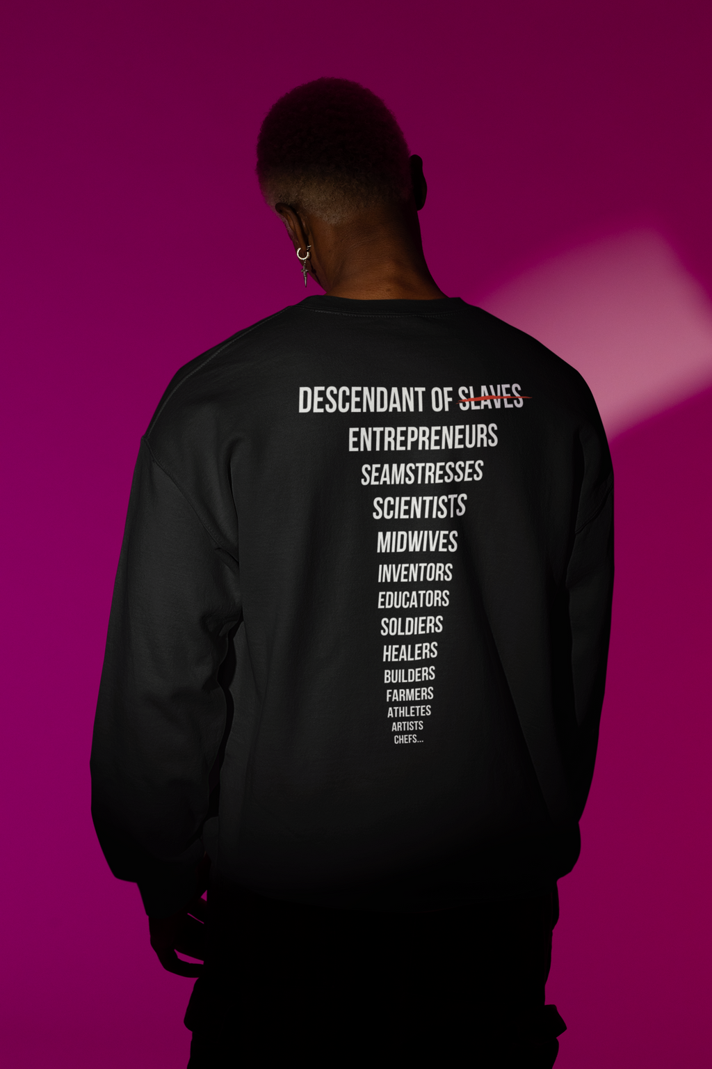 Descendants Oversized heavyweight sweatshirt