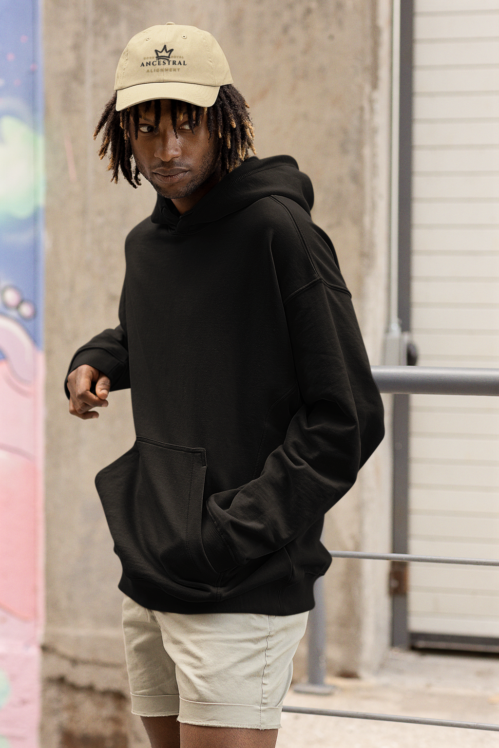 Ancestral Alignment Garment washed baseball cap