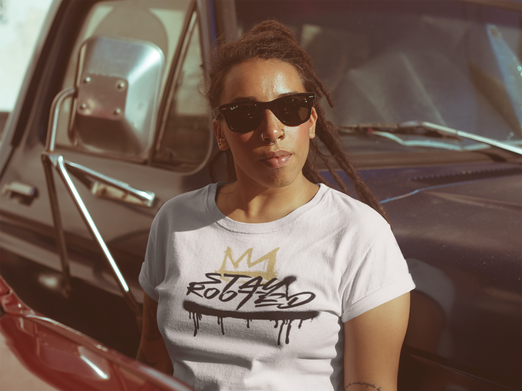 Stay Rooted Graffiti Women's Relaxed T-Shirt