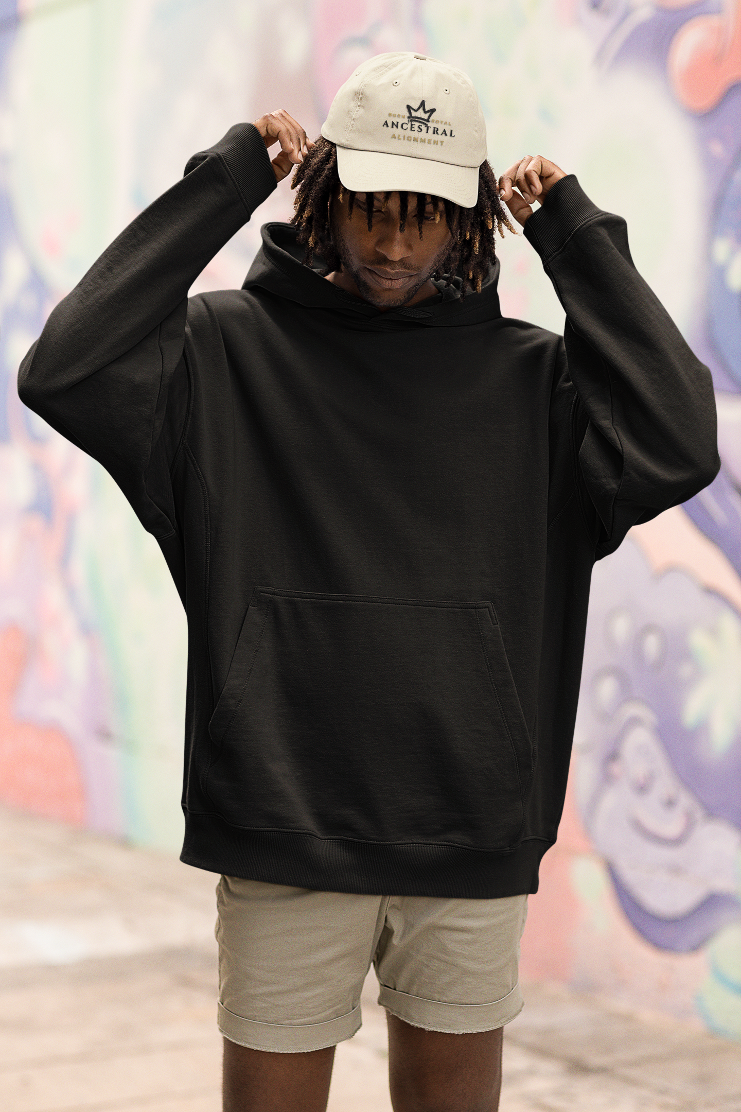 Ancestral Alignment Garment washed baseball cap